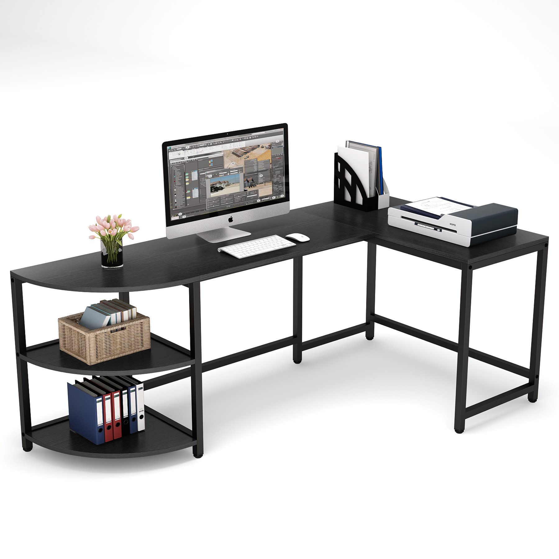 Купить Стол Tribesigns Office Computer Desk Workstation Detachable 3